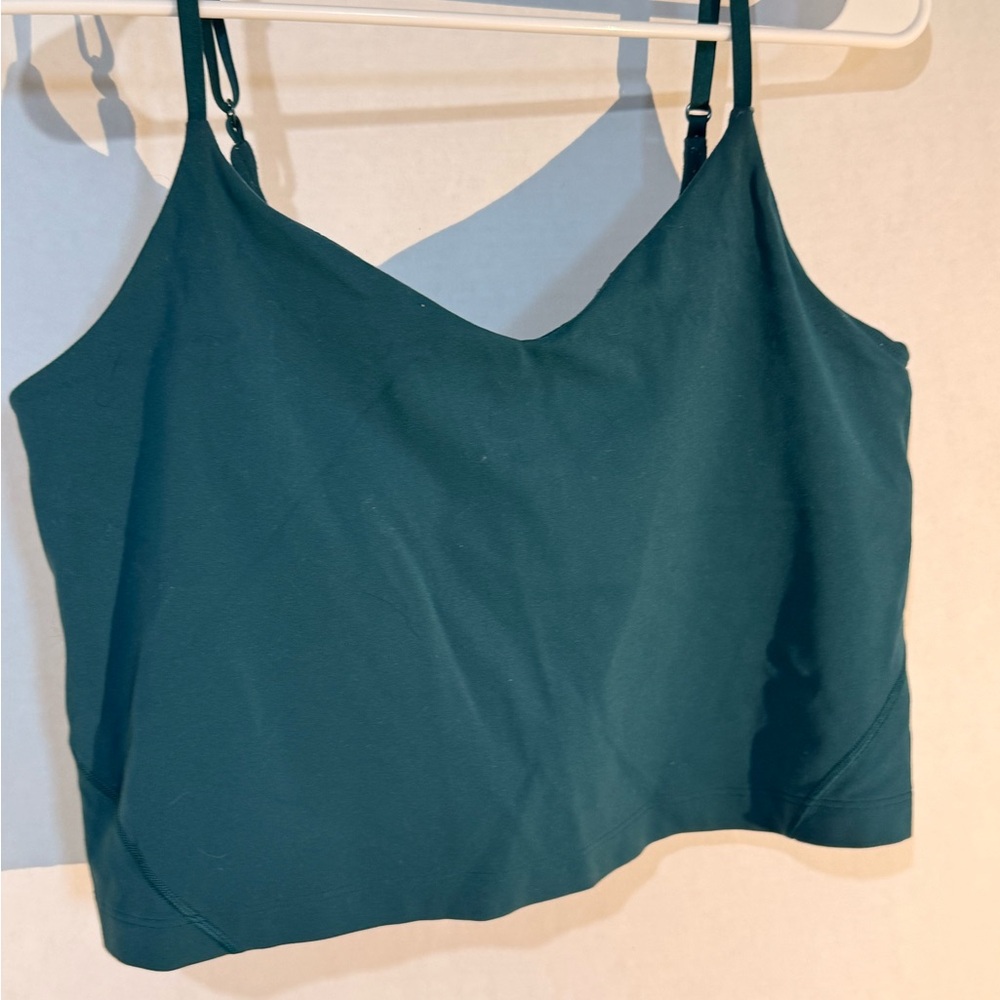 lululemon align tank with adjustable straps teal